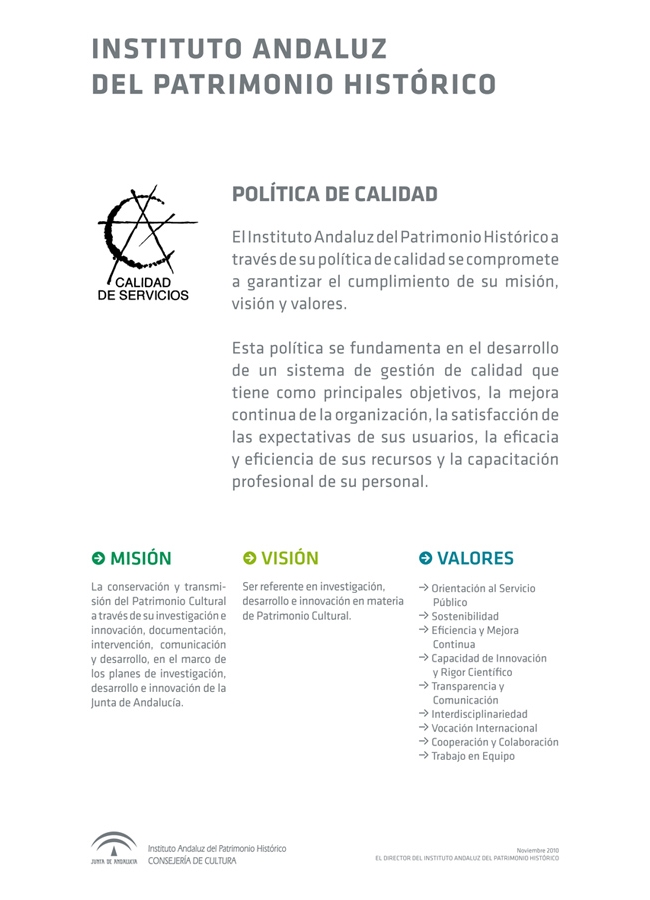 Política de calidad