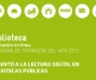 Detalle. Portada del folleto del curso Fomento a la lectura digital en bibliotecas públicas