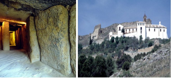 CONJUNTO DOLMÉNICO EN ANTEQUERA Y ERMITA DE LA VIRGEN DE GRACIA EN ARCHIDONA