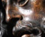 Jesús del Gran Poder. Detalle del estado de conservación de la policromía. Rostro.