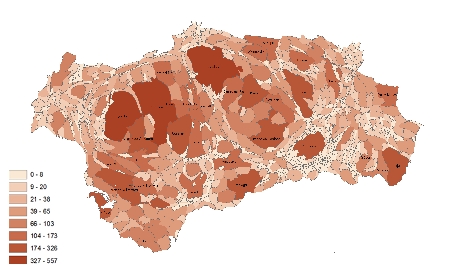 Cartograma del patrimonio cultural