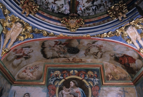 Camarín de Nuestra Señora de la Piedad. Iglesia de San Juan Bautista. Fondón. Autor: Sorroche Cuerva, Miguel Ángel. Fondo Gráfico IAPH