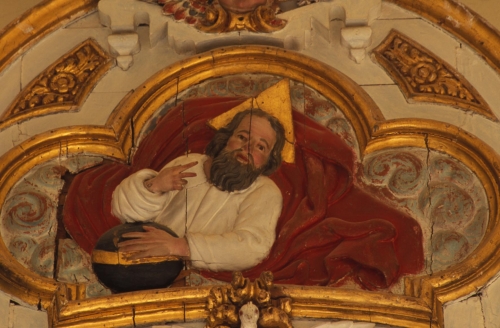 Padre eterno. Retablo de la Soledad. Iglesia de Santa Ana. Archidona. Autor: Nieto Cruz, Eduardo. Fondo gráfico IAPH