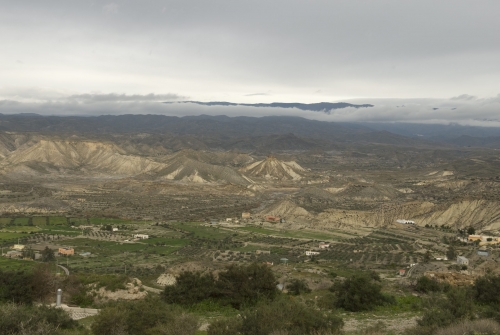 Vistas del desierto de Tabernas. Autor: Cazalla Montijano, Juan Carlos. Fondo Gráfico IAPH