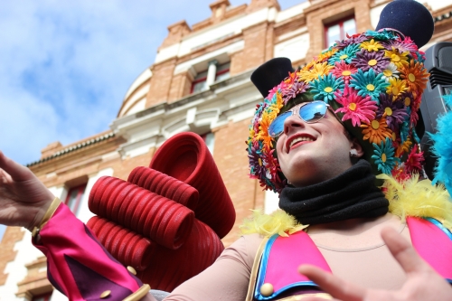 Participante de chirigota en el Carnaval de Cádiz. Autora: Gema Carrera Díaz. Fondo gráfico IAPH