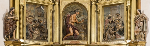 Retablo Mayor de la iglesia del antiguo monasterio de San Isidoro del Campo. Santiponce. Autor: Cazalla Montijano, Juan Carlos. Fondo Gráfico IAPH