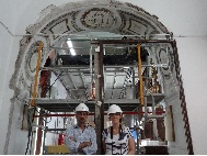 Visita de los técnicos de la Fundación Especial Caja Madrid