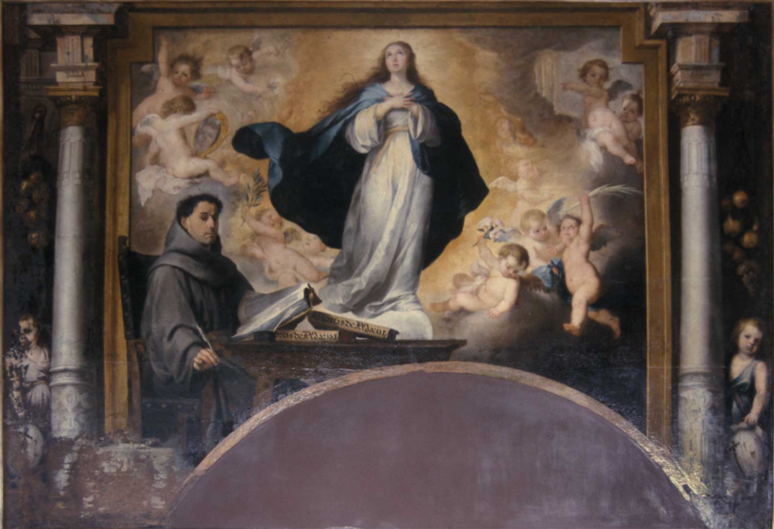 Aparición de la Inmaculada a fray Juan de Quirós