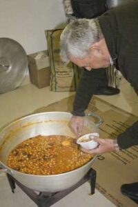 Elaboración de la Berza Jerezana