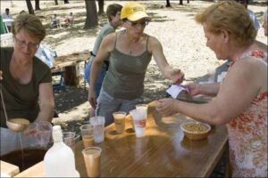 Elaboración del potaje de garbanzos
