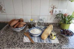 Gachas con cuscurrones