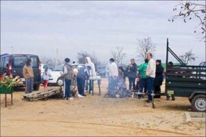 Elaboración del tostón de Santa Águeda