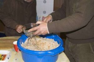 Elaboración de migas