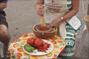 Elaboración de porra antequerana