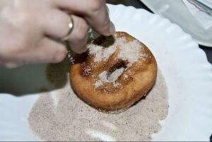 Elaboración de roscos fritos