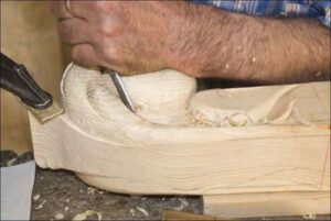 Talla religiosa en madera