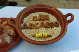 Elaboración de Gachas de San Arcadio