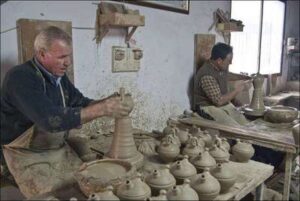 Cerámica de barro rojo de la Rambla