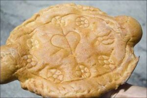 Elaboración de torta de San Marcos