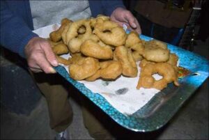 Elaboración de buñuelos