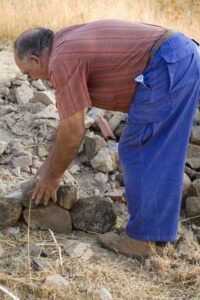 Construcción en piedra seca