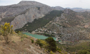 Paisaje del agua de El Chorro
