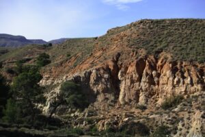 Paisaje minero de la Sierra de Gádor