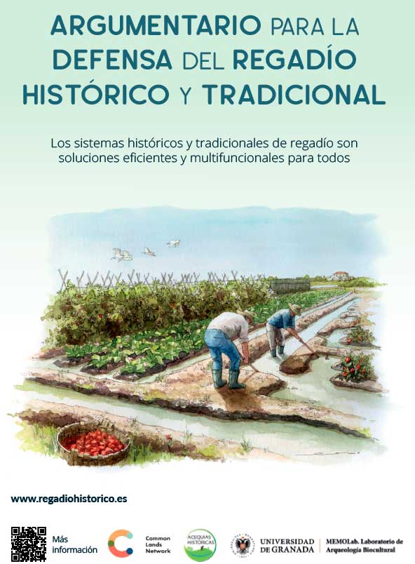 Díptico: Argumentario para la defensa del regadío histórico y tradicional