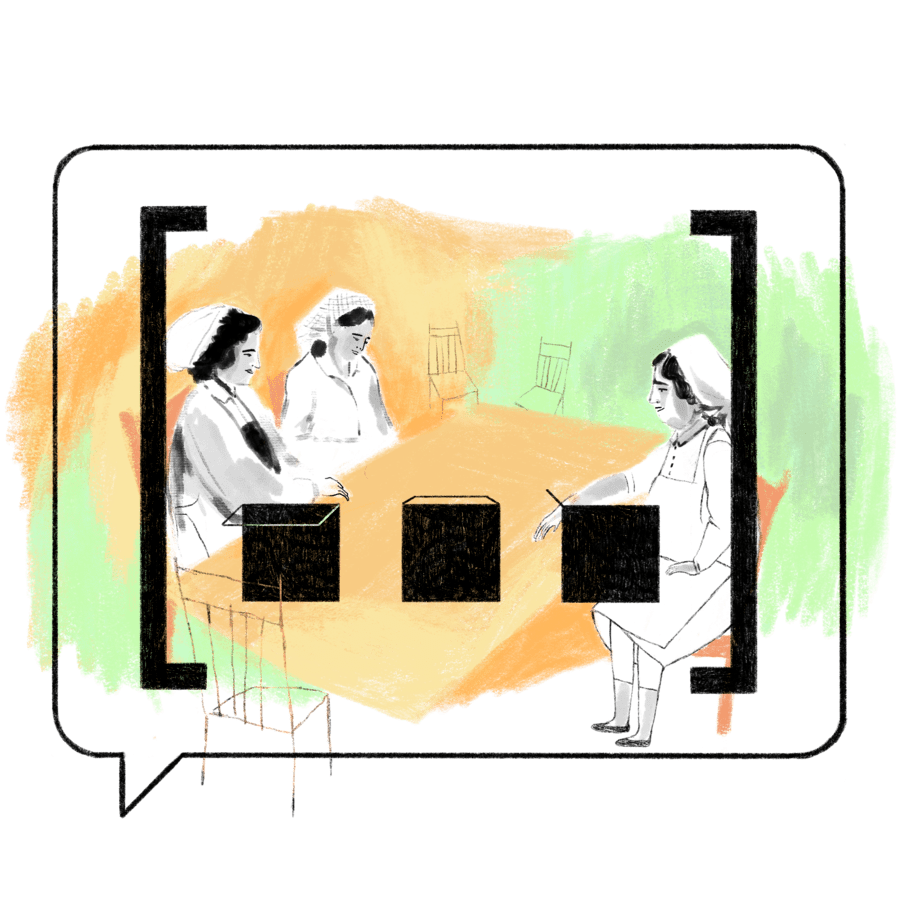 Ilustración del proyecto "A tus ojos mi voz"